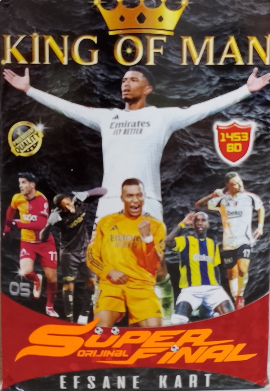 Oyun kartı /Süper Final (Yeni Seri - 2025) Efsane Kart / King of Man